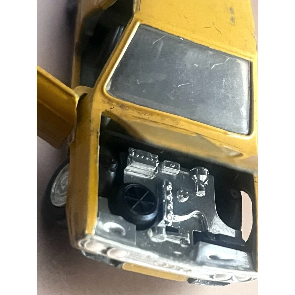 Vintage Schuco Audi 80 1:43 Die Cast Car Made Germany Hood Trunk Doors Open